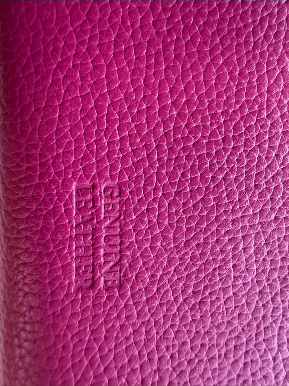 Genuine Leather Pink Womens Wallet- Read - Picture 3 of 8